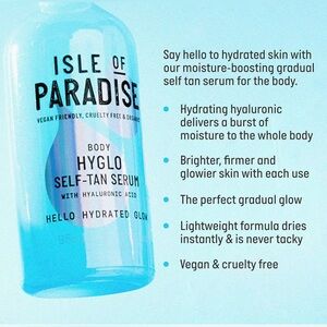 Isle of Paradise HyGlo Self Tan Body Serum - 3.21 oz